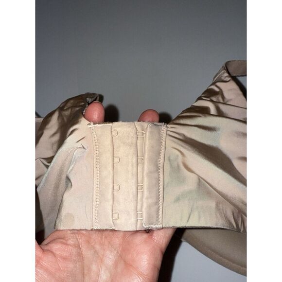 Torrid Curve Underwire Bra 44DDD Nude Beige Plunge Push-Up Convertible Strap - Picture 11 of 16